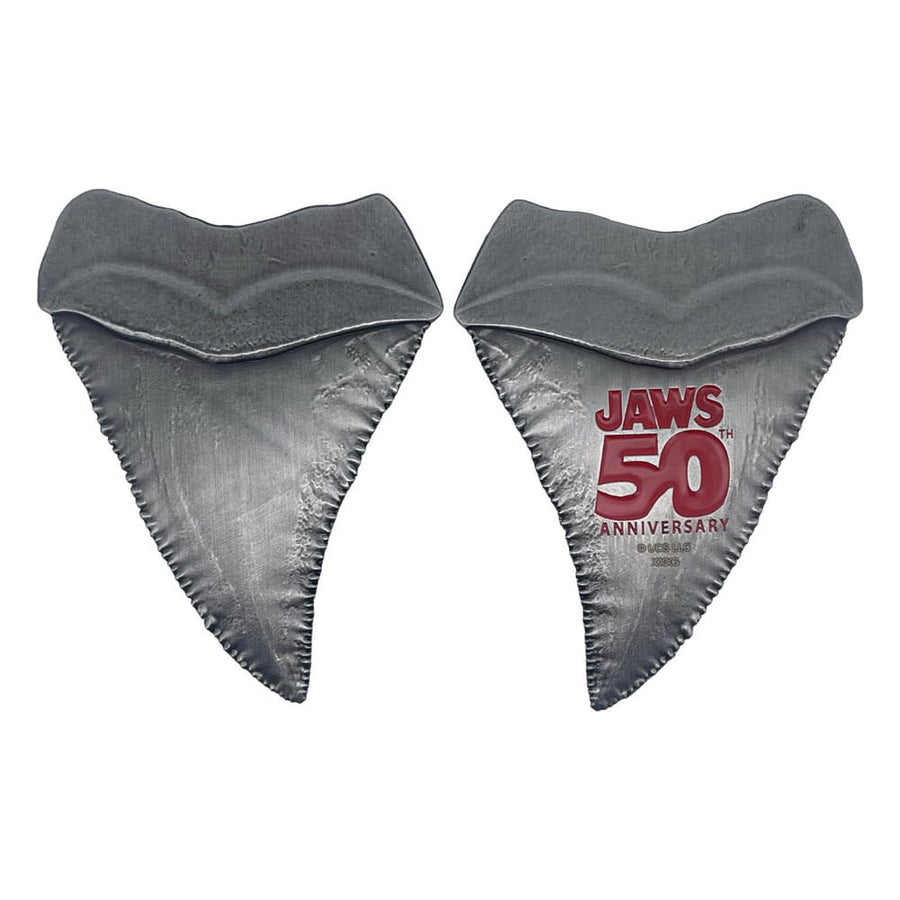Jaws Medallion 50th Anniversary Shark Tooth