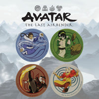 Avatar The Last Airbender Coaster 4-Pack