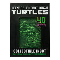 Teenage Mutant Ninja Turtles Ingot 40th Anniversary Green Limited Edition