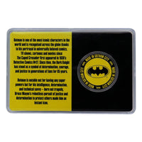 DC Comics Collectable Coin Batman 85th Anniversary Limited Edition