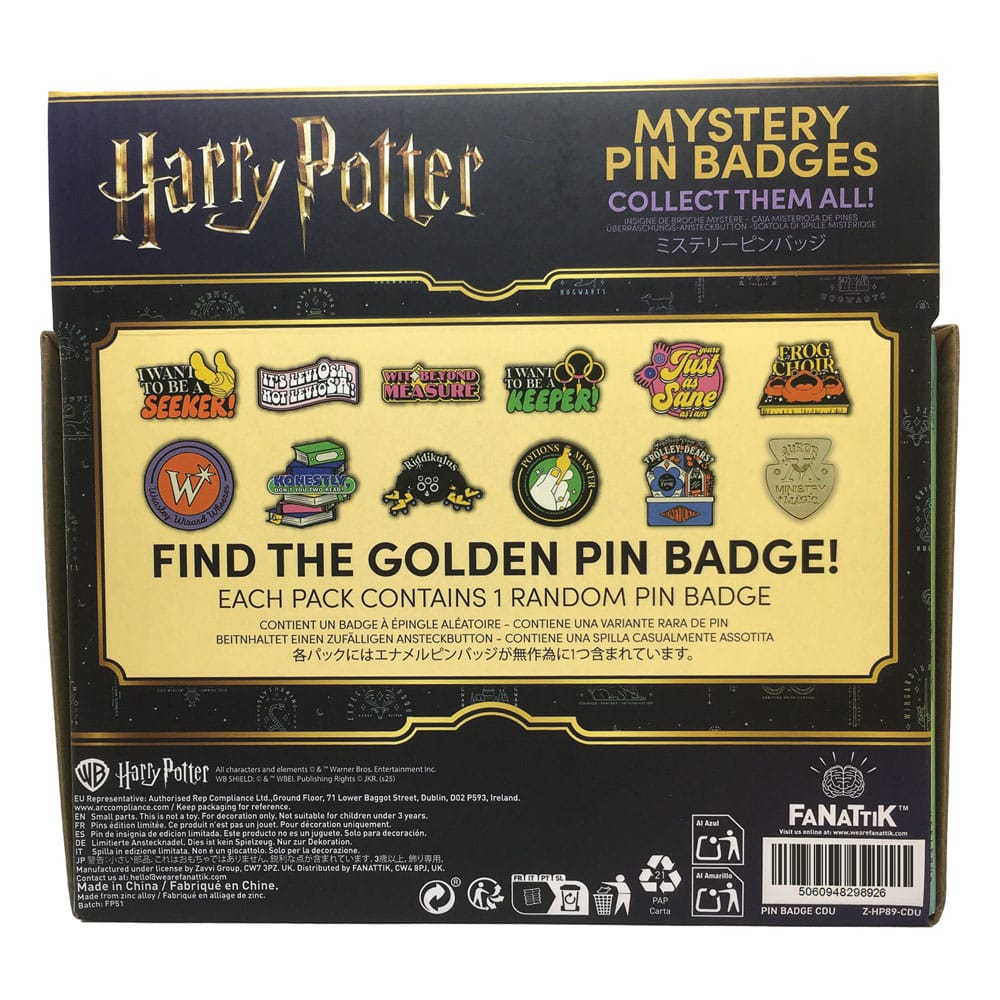 Harry Potter Pin Badge Mystery Pin Badge Display (12)