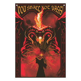 Lord of the Rings Wall Banner You shall not pass! 125 x 85 cm