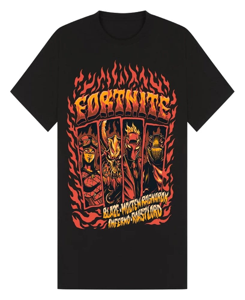 Fortnite T-Shirt Blaze Size XL