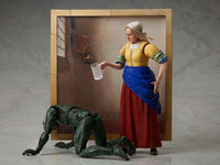 The Table Museum Figma Action Figure The Milkmaid by Vermeer 14 cm