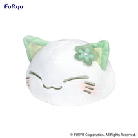 Nemuneko Cat - Plush Figure - Green 18 cm