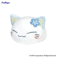 Nemuneko Cat - Plush Figure - Blue 18 cm