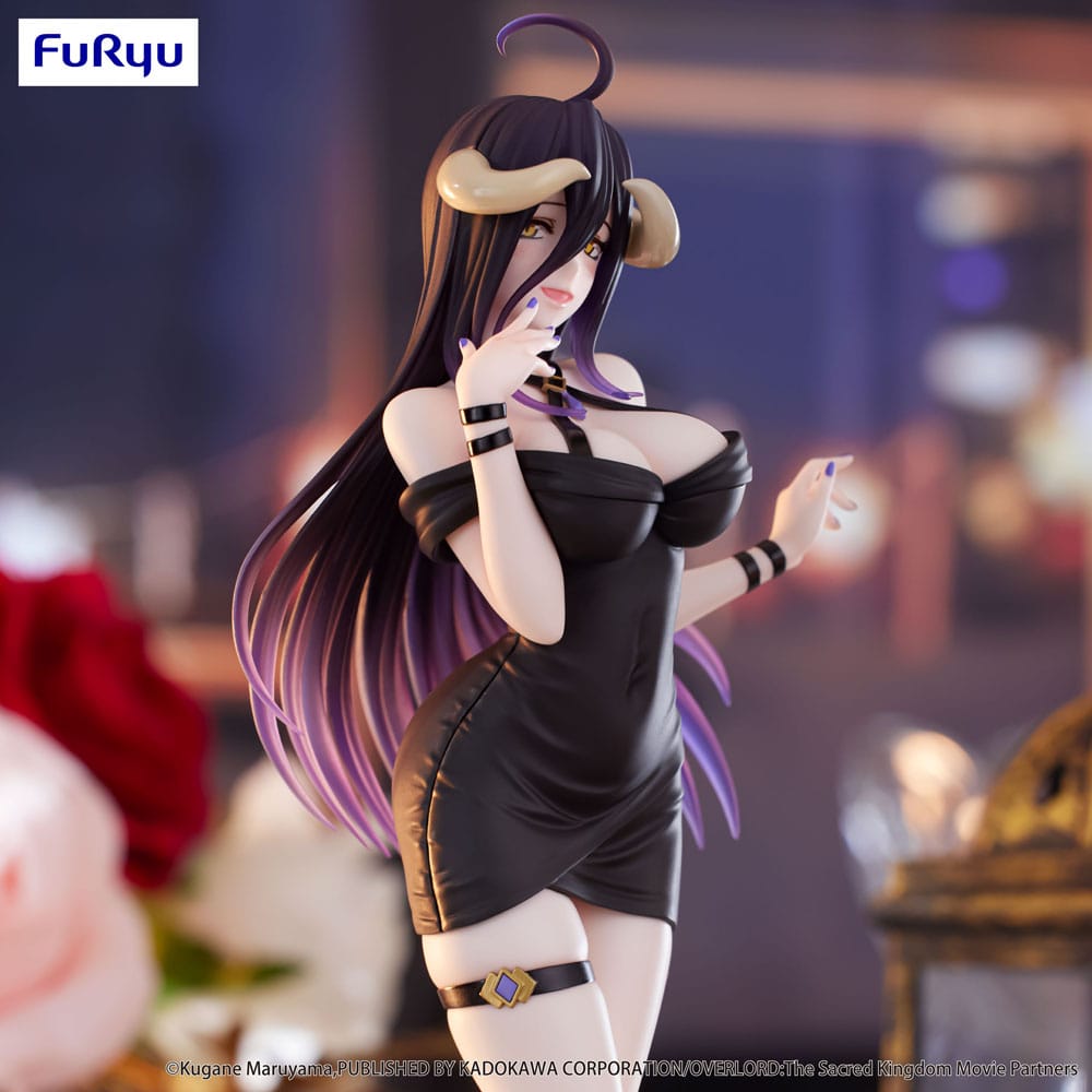 Overlord Trio-Try-iT PVC Statue Albedo Mini Dress Ver. 21 cm