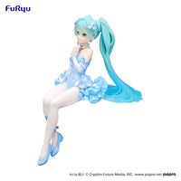 Hatsune Miku (Vocaloid) Noodle Stopper, Flower Fairy Nemophila Pail Blue Color Version