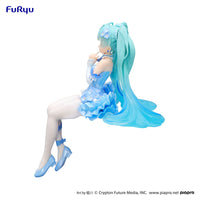 Hatsune Miku (Vocaloid) Noodle Stopper, Flower Fairy Nemophila Pail Blue Color Version