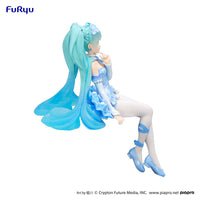 Hatsune Miku (Vocaloid) Noodle Stopper, Flower Fairy Nemophila Pail Blue Color Version