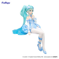 Hatsune Miku (Vocaloid) Noodle Stopper, Flower Fairy Nemophila Pail Blue Color Version