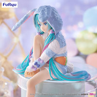 Hatsune Miku (Vocaloid) Noodle Stopper, Rabbit Ear Hood Pajama Blue Color Version