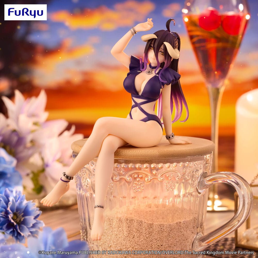 Albedo (Overlord) Noodle Stopper, Swimsuit Dark Purple Color Version