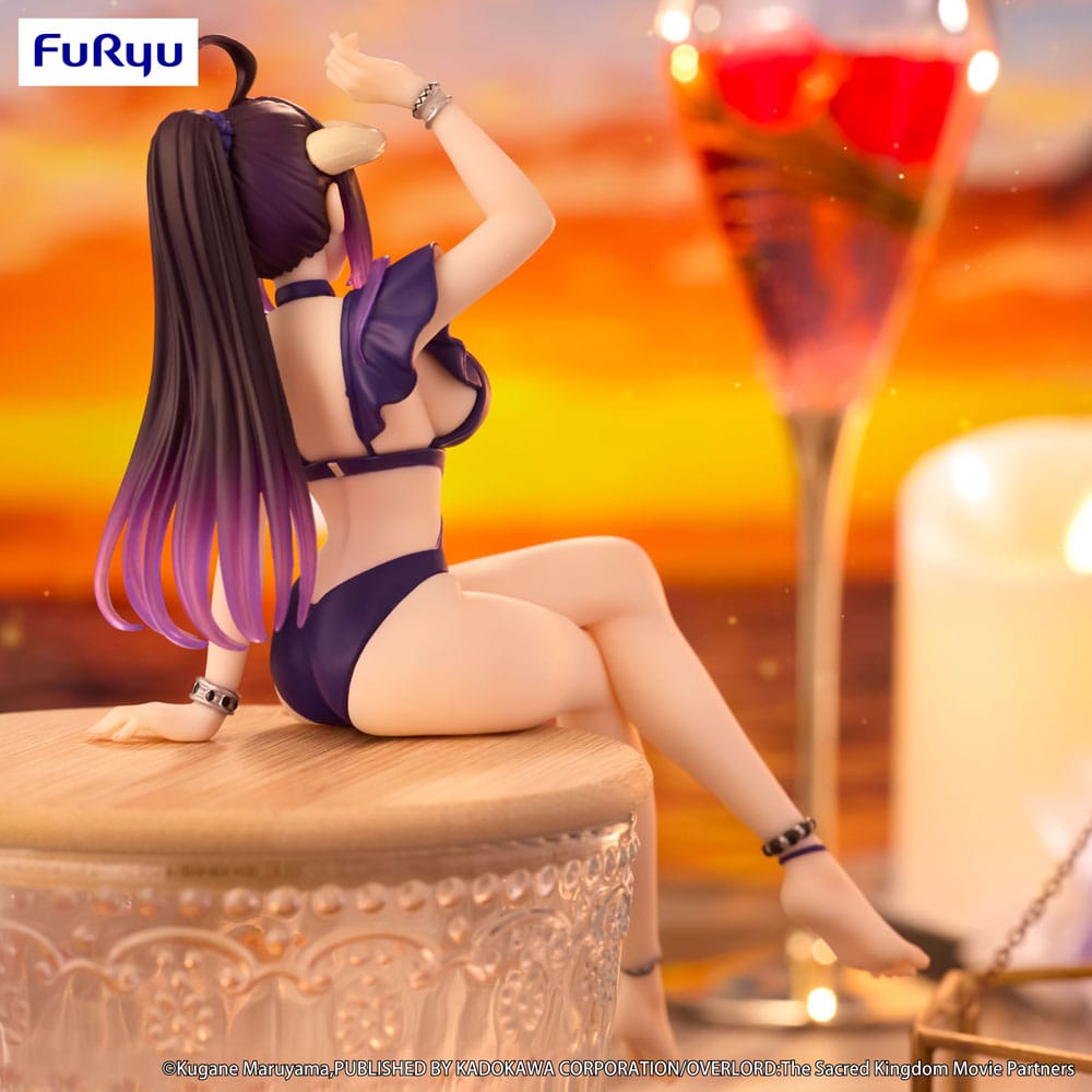 Albedo (Overlord) Noodle Stopper, Swimsuit Dark Purple Color Version