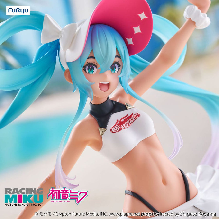 Hatsune Miku (Vocaloid) Hatsune Miku GT Project, Trio-Try-iT, Racing Miku 2024 Summer Holiday Version