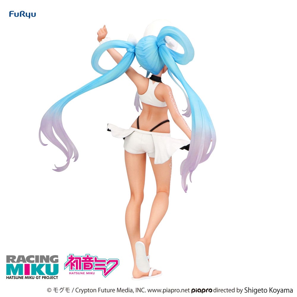 Hatsune Miku (Vocaloid) Hatsune Miku GT Project, Trio-Try-iT, Racing Miku 2024 Summer Holiday Version