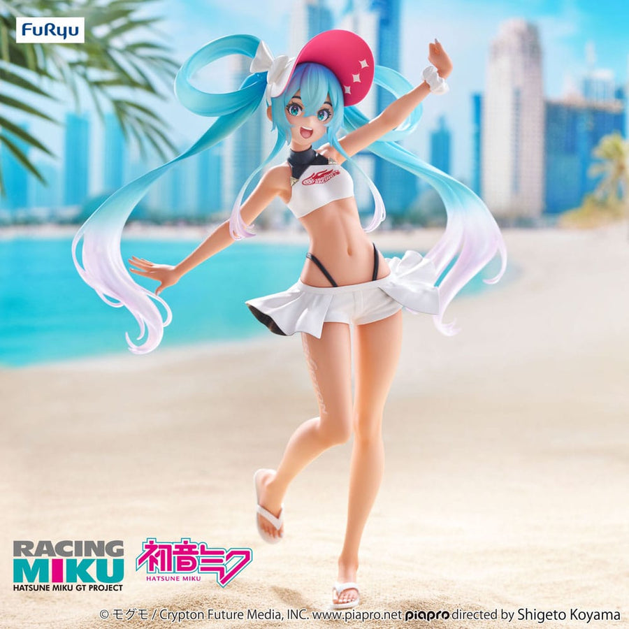 Hatsune Miku (Vocaloid) Hatsune Miku GT Project, Trio-Try-iT, Racing Miku 2024 Summer Holiday Version