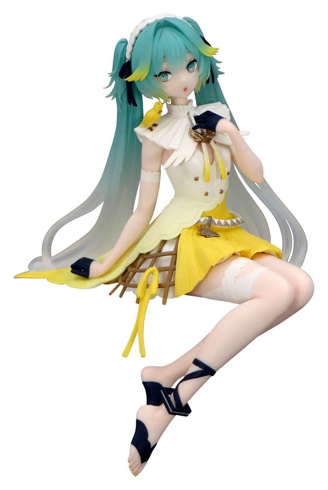 Hatsune Miku Noodle Stopper PVC Statue Canary Bird EU exclusive 14 cm