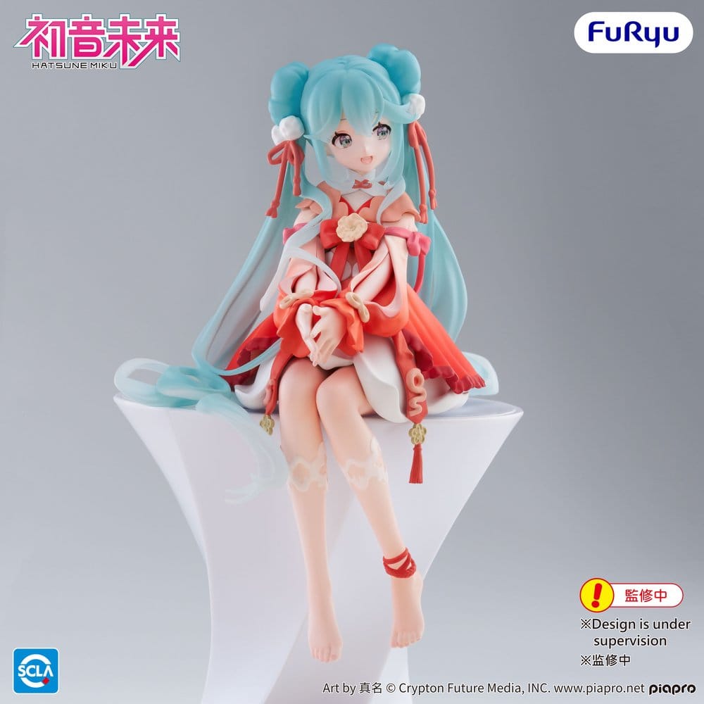 Hatsune Miku Noodle Stopper PVC Statue 2026 Chinese New Year Ver. 14 cm