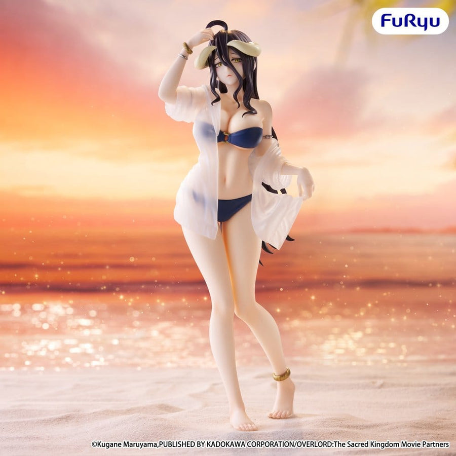 Overlord Muchute PVC Figure Albedo aqua Ver. 20.5 cm