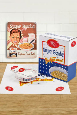 Fallout Breakfast Set Bowl with spoon Sugar Bombs