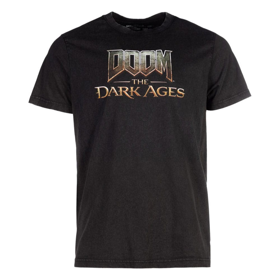 Doom The Dark Ages T-Shirt Logo Washed Out Size XL