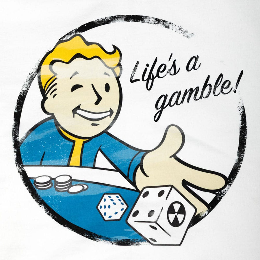 Fallout Zipper Hoodie Gamble Size M