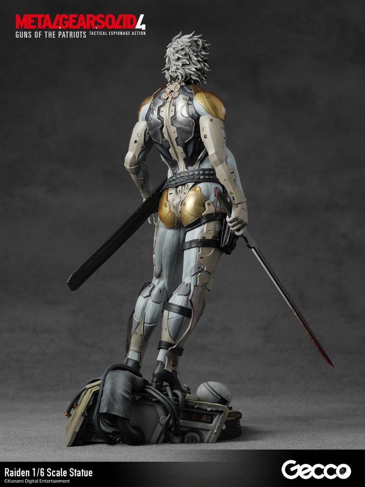 Metal Gear Solid 4 Guns of the Patriots Statue 1/6 Raiden 32 cm
