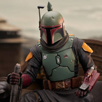 Star Wars: The Mandalorian Premier Collection 1/7 Boba Fett on Throne 24 cm