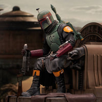 Star Wars: The Mandalorian Premier Collection 1/7 Boba Fett on Throne 24 cm