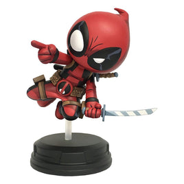 Marvel Animated Statue Deadpool (Jumping) 18 cm