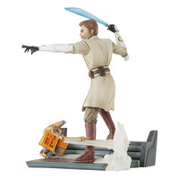 Star Wars - The Clone Wars Deluxe Gallery PVC Statue - General Obi-Wan Kenobi