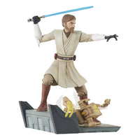 Star Wars - The Clone Wars Deluxe Gallery PVC Statue - General Obi-Wan Kenobi