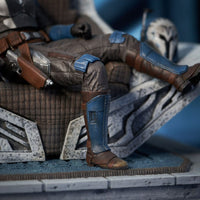 Star Wars - The Mandalorian Premier Collection 1/7 - Bo-Katan Kryze on Throne