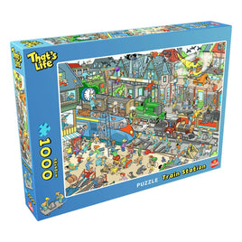 That´s Life Bix Box Puzzle Train Station (1000 pieces)