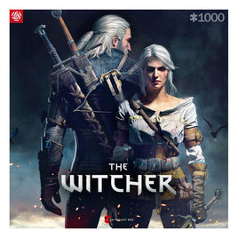 The Witcher Gaming Puzzle Geralt & Ciri (1000 pieces)