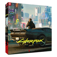 Cyberpunk 2077 Gaming Puzzle Mercenary on the Rise (1000 pieces)