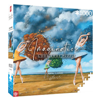 Rafal Olbinski Imagination Puzzle The Shape of Color Green (1000 pieces)