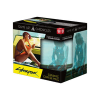 Cyberpunk 2077 Game Art Chronicles Mug Artwork Inspired by Edward Hopper 450 ml