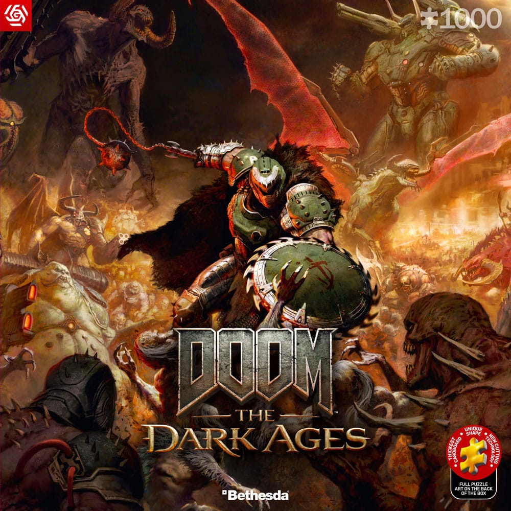 Doom The Dark Ages Puzzle Slayer's Rag (1000 pieces)