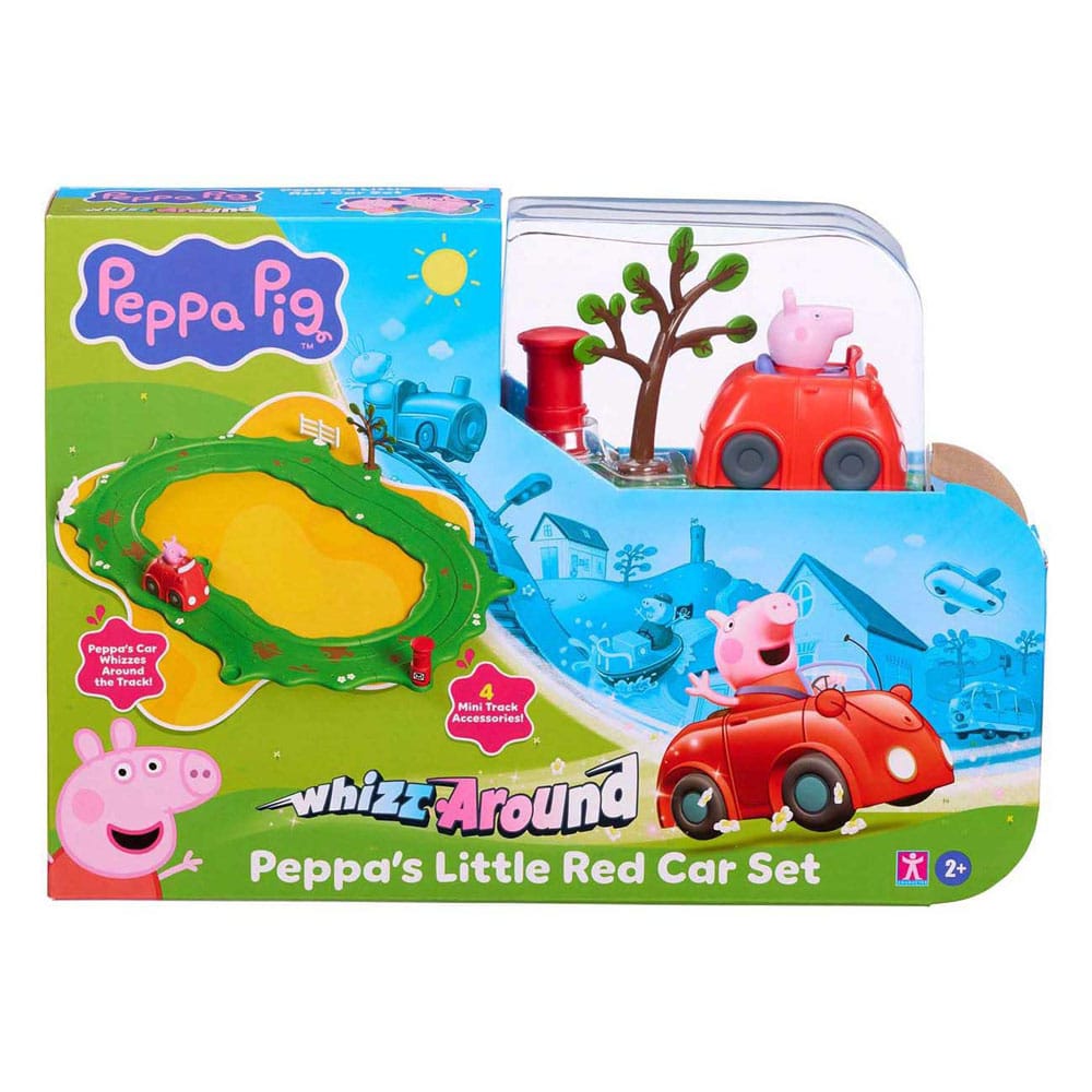 Peppa Pig Whizz Around Peppa's Little Red Car Set