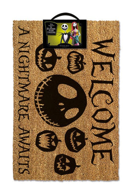 Nightmare before Christmas Doormat A Nightmare Awaits 40 x 60 cm