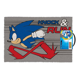 Sonic The Hedgehog Doormat Knock And Run 40 x 60 cm