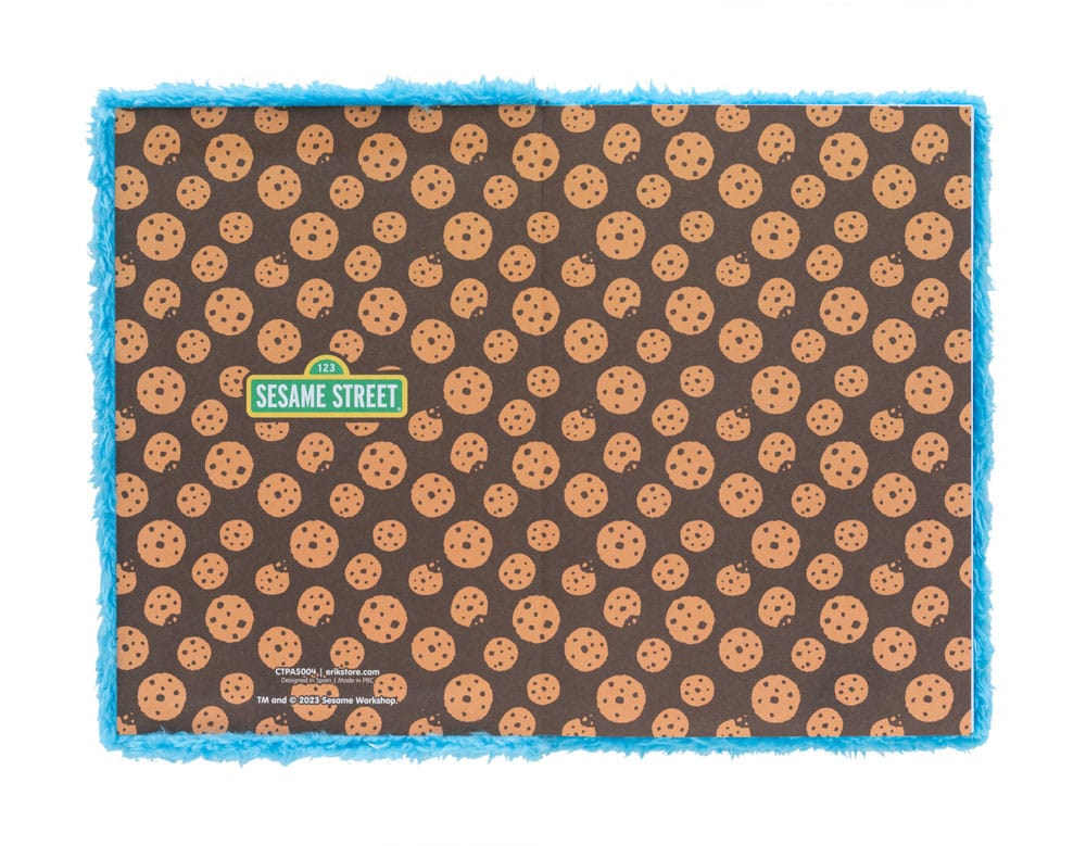 Sesame Street Premium Plush Notebook A5