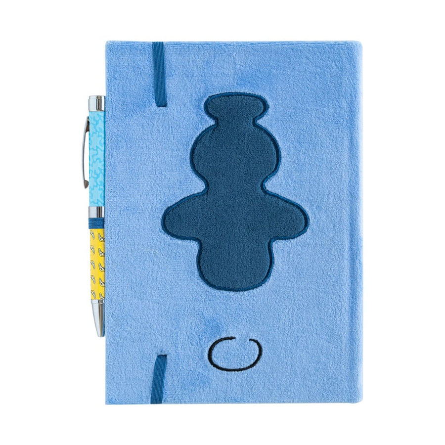 Stitch Premium Plush Notebook A5 with pen Tropical
