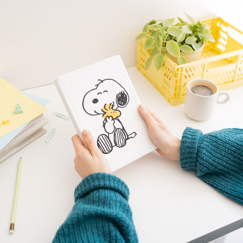 Peanuts Premium Plush Notebook A5 Snoopy