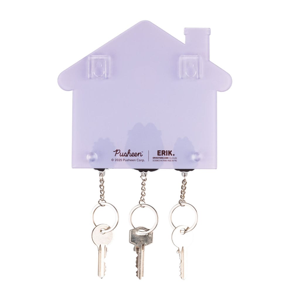 Pusheen Key rack incl. 3 key rings
