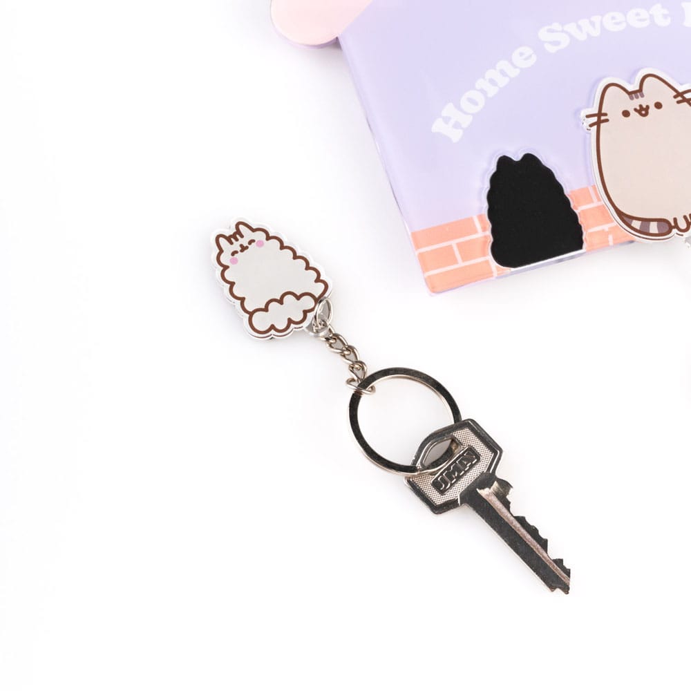 Pusheen Key rack incl. 3 key rings