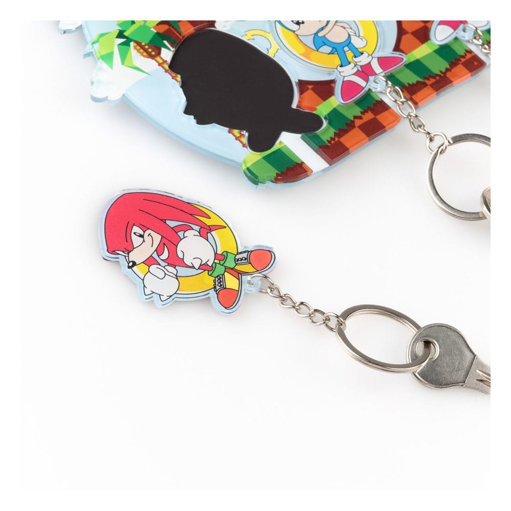 Sonic the Hedgehog Key rack incl. 3 key rings