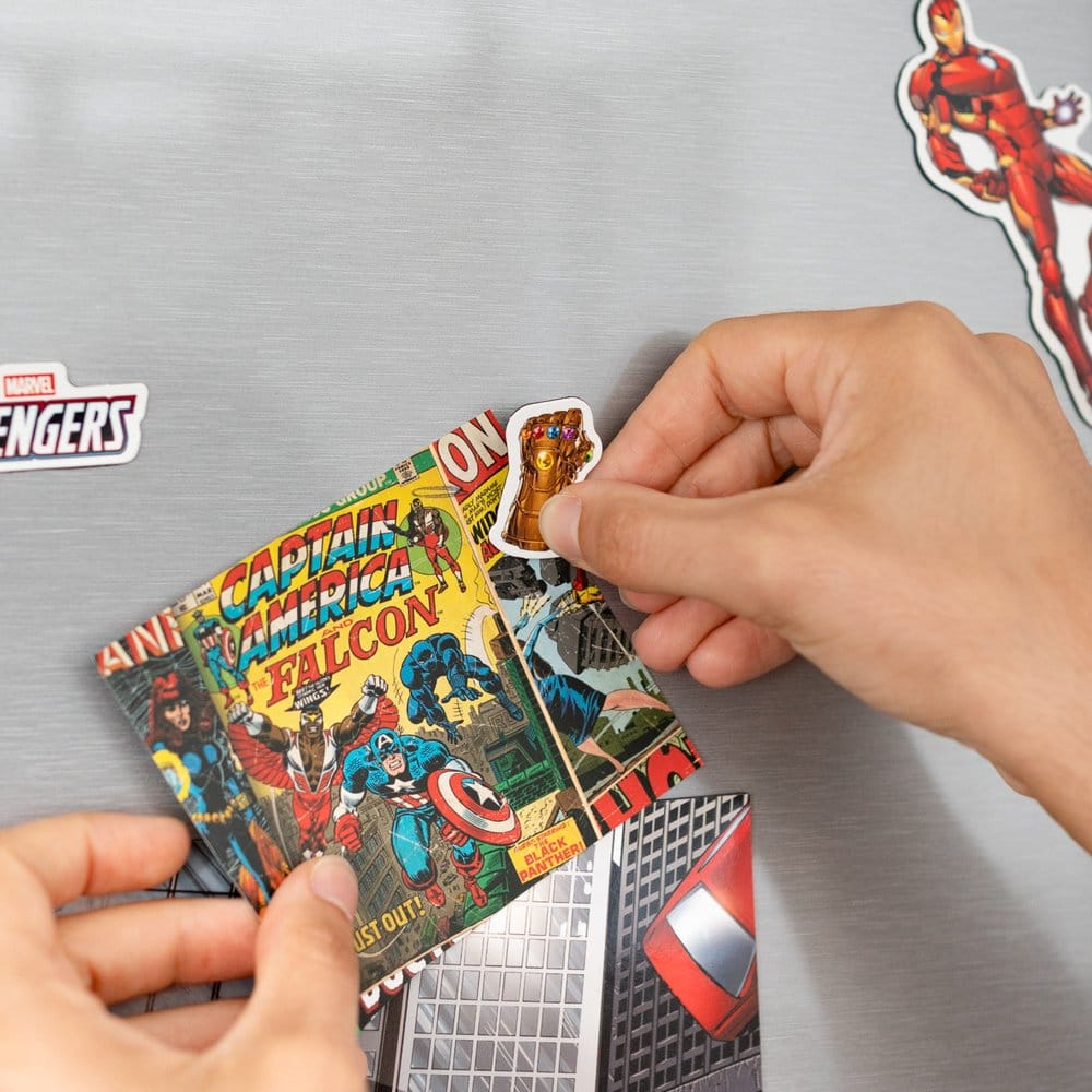 Marvel Die-Cut Magnet Set Avengers